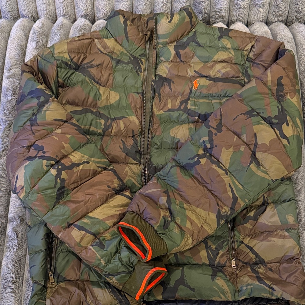 Camouflage Puffer Jacket